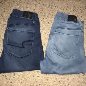 2 pairs of AE pants